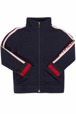Sweatshirt with a stand up collar, zdjęcie 1 Sweatshirt with a stand up collar od Gucci Kids